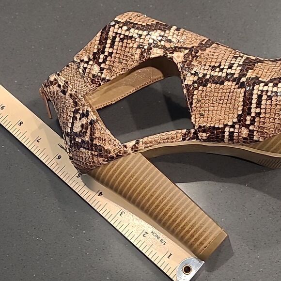 Report sz WMS 7 faux snake skin NWOT - Picture 9 of 11